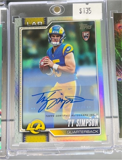2026 Topps Flagship #302 Ty Simpson — front