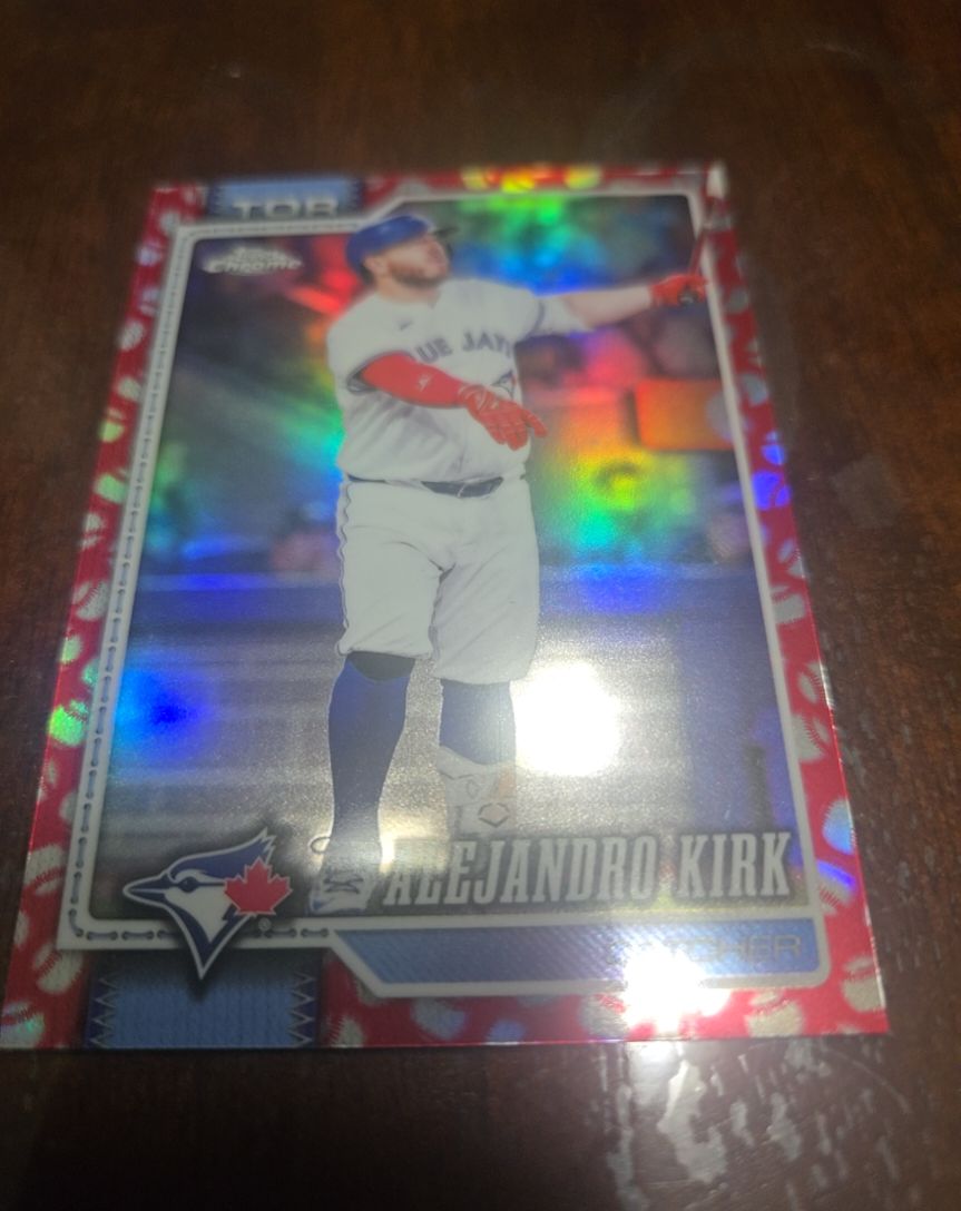 2026 Topps Chrome #105 Alejandro Kirk — front