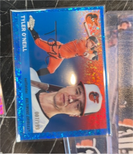 2025 Topps Chrome Platinum #414 Tyler O'Neill — front
