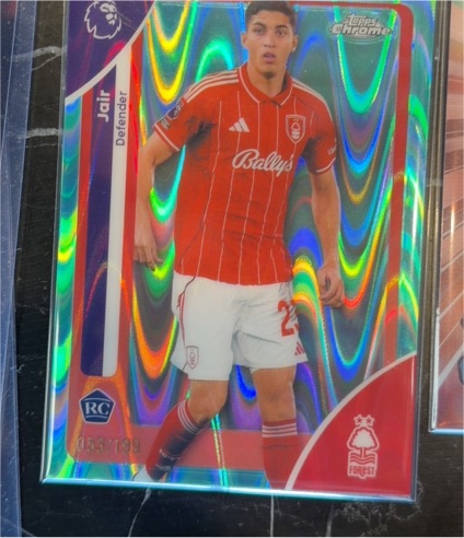 2026 Topps Chrome Premier League #159 Jair — front
