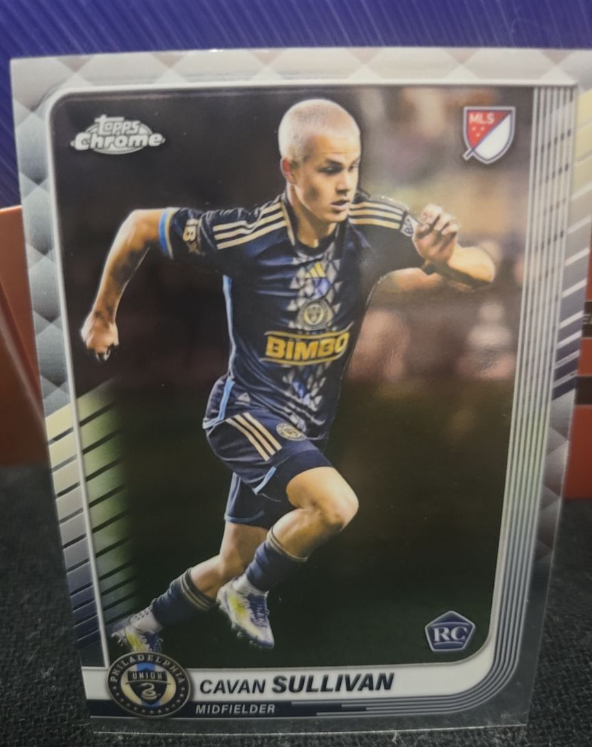 2025 Topps Chrome MLS #6 Cavan Sullivan — front