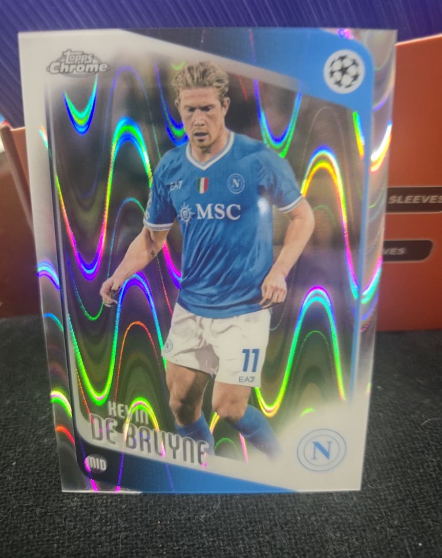 2025-26 Topps Chrome UEFA Club Competitions #200 Kevin De Bruyne — front