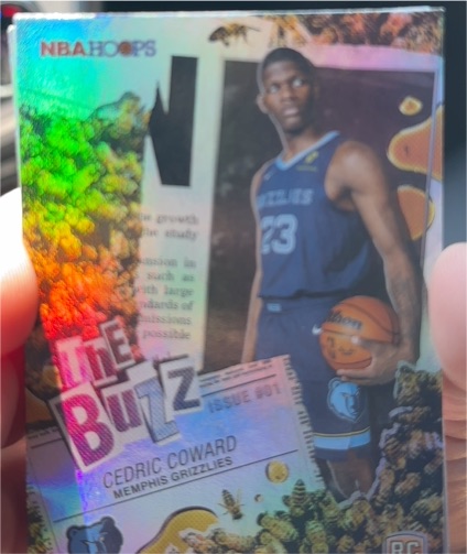 2025-26 Panini NBA Hoops #TB-11 Cedric Coward — front