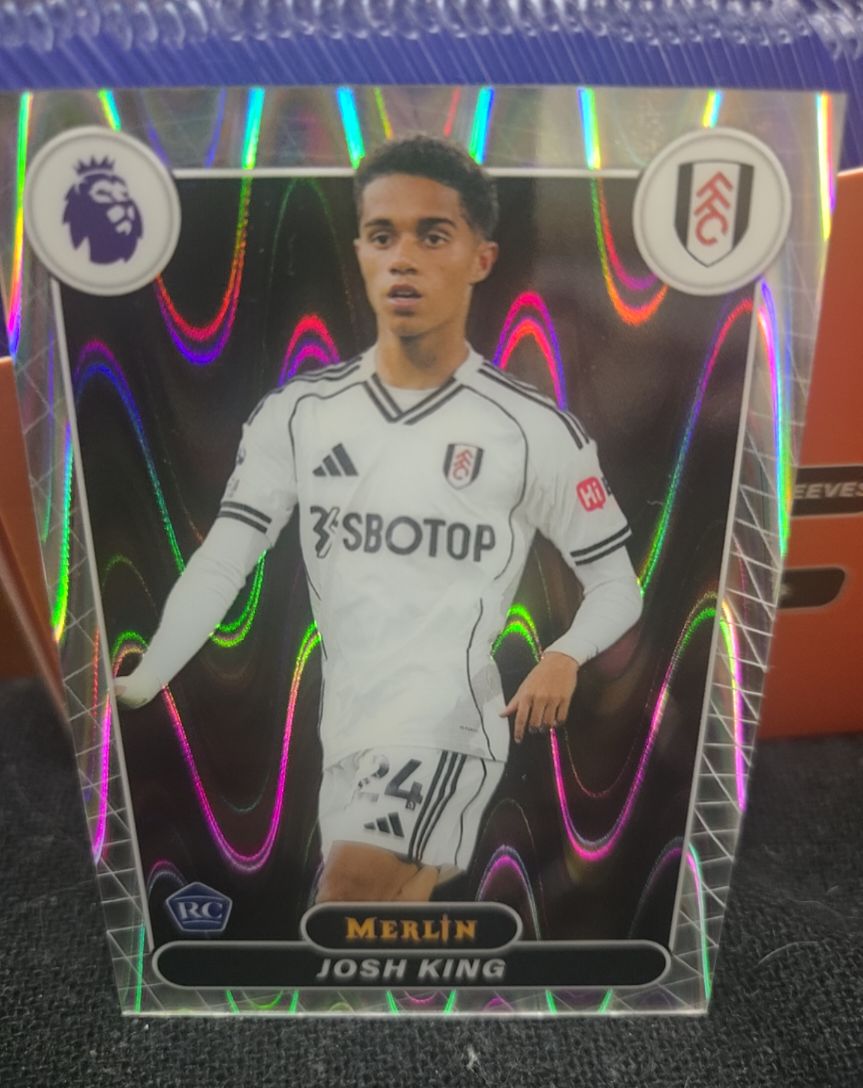 2026 Topps Merlin Premier League #91 Josh King — front