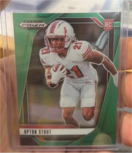 2025 Panini Prizm Draft Picks #149 Upton Stout — front