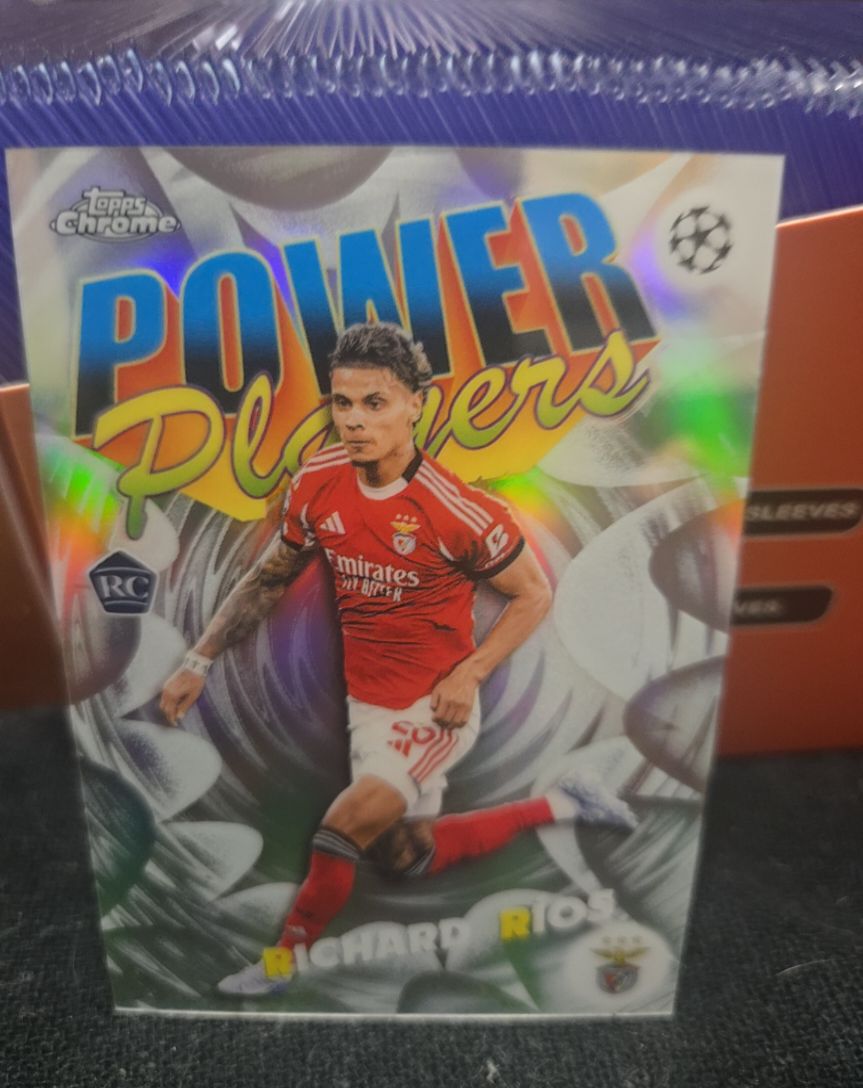 2025-26 Topps Chrome UEFA Club Competitions #PP-32 Richard Ríos Power Players — front