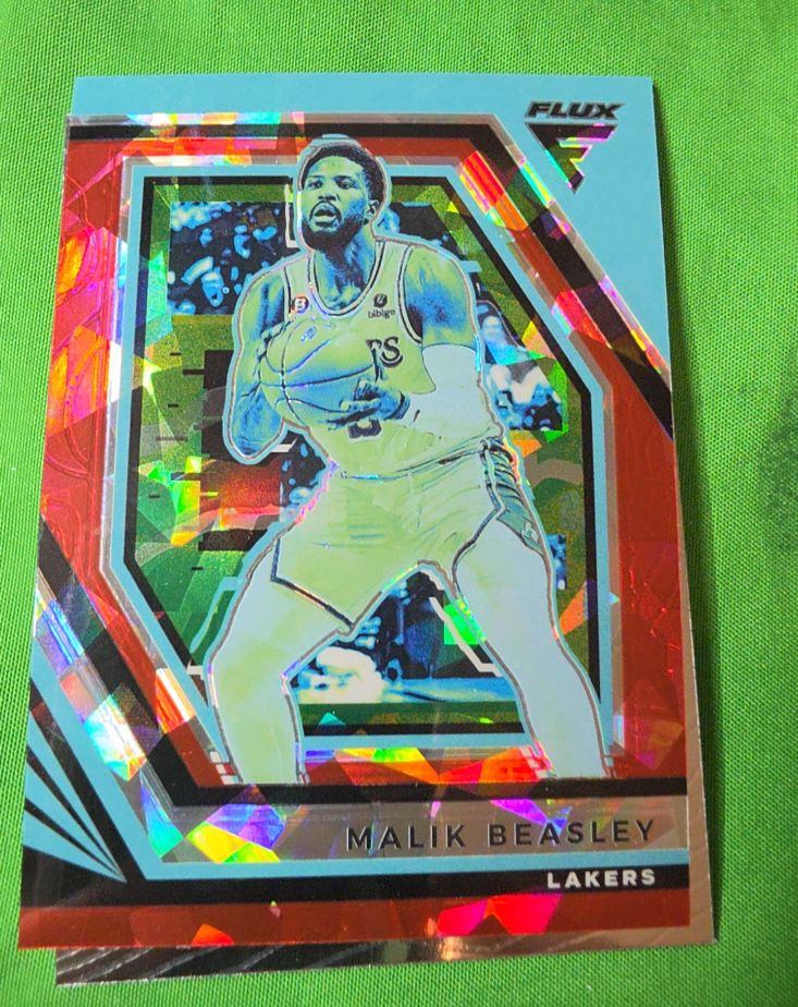 2022-23 Panini Flux #167 Malik Beasley — front