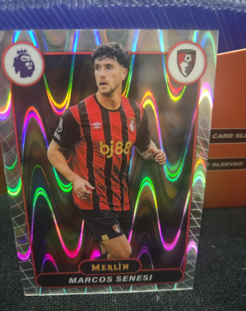 2025-26 Topps Merlin Premier League #2 Marcos Senesi — front