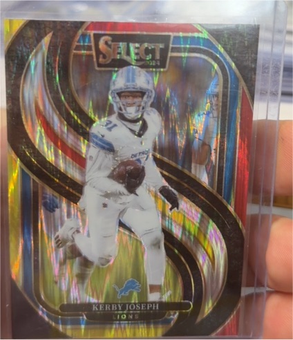 2024 Panini Select #177 Kerby Joseph — front