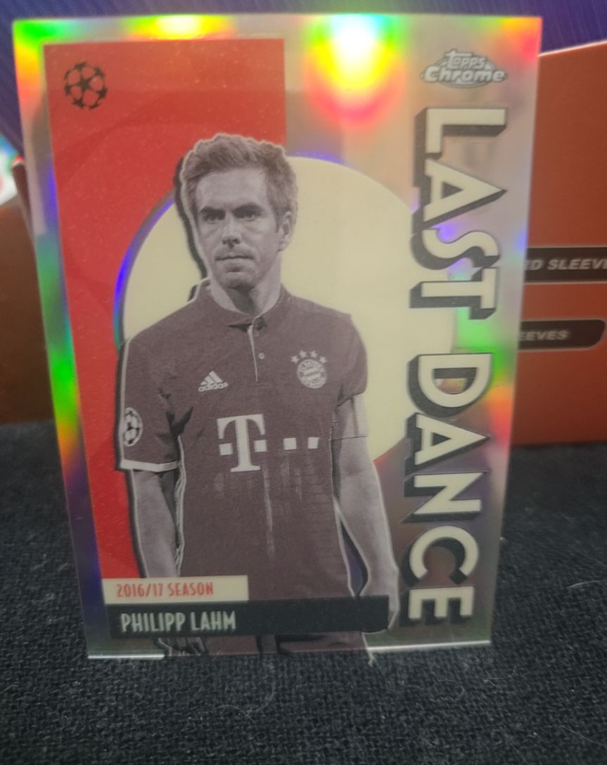 2016/17 Topps Chrome UEFA Champions League #LD-13 Philipp Lahm Last Dance — front