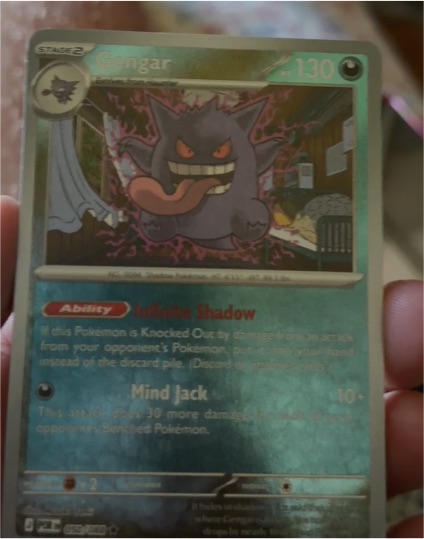 2024 Pokémon Perfect Order #50 Gengar — front