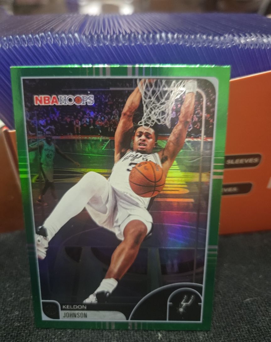 2025-26 Topps NBA Hoops #23 Keldon Johnson — front