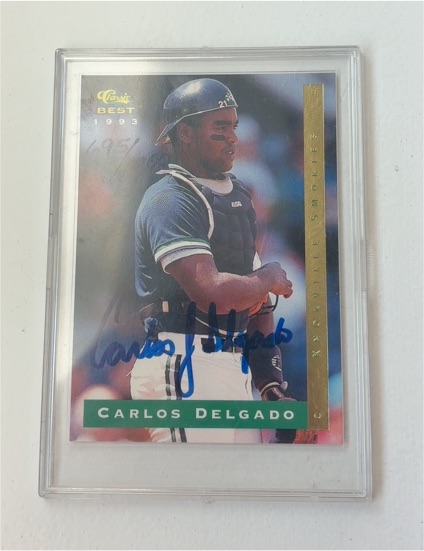 1993 Classic Best #5 Carlos Delgado — front