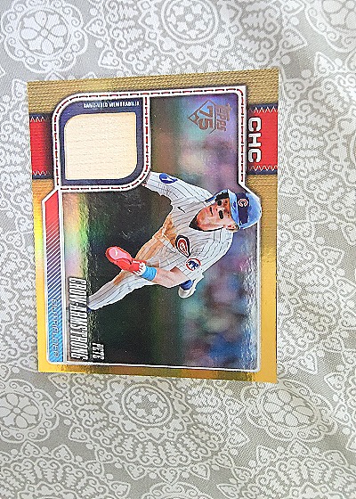 2026 Topps Series 1 Gold Foil #CHC Pete Crow-Armstrong — back