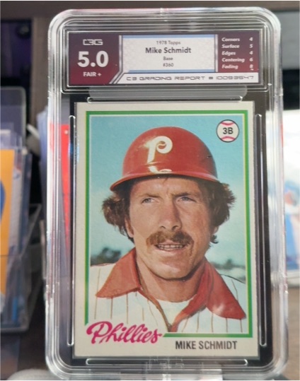 1978 Topps #360 Mike Schmidt — front