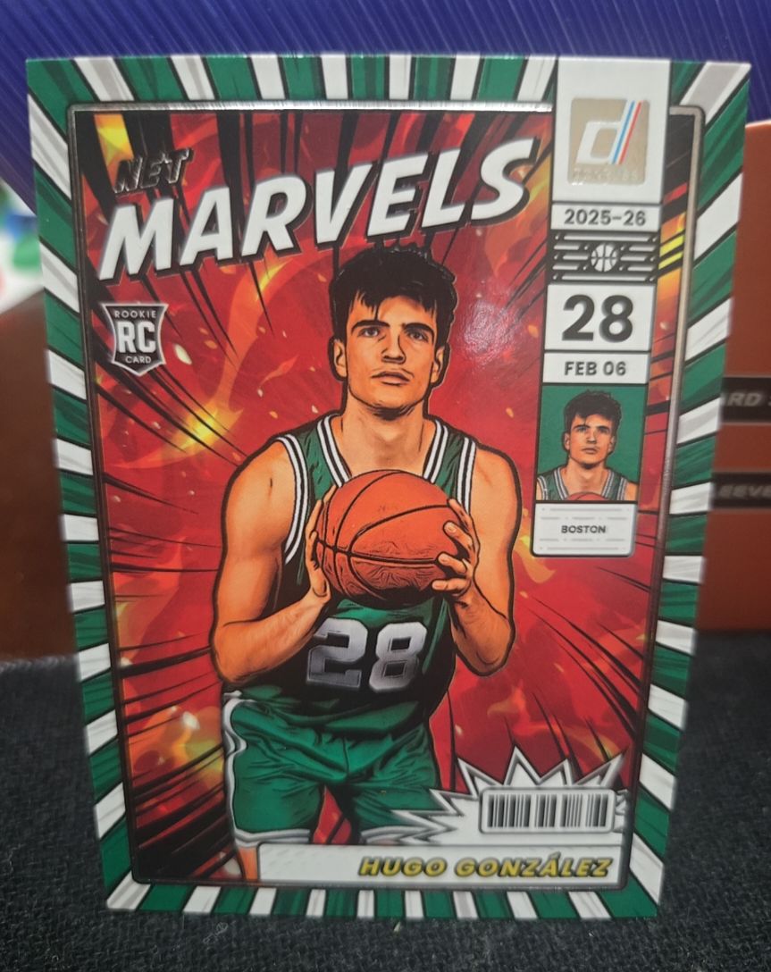 2025-26 Donruss Net Marvels #28 Hugo González — front