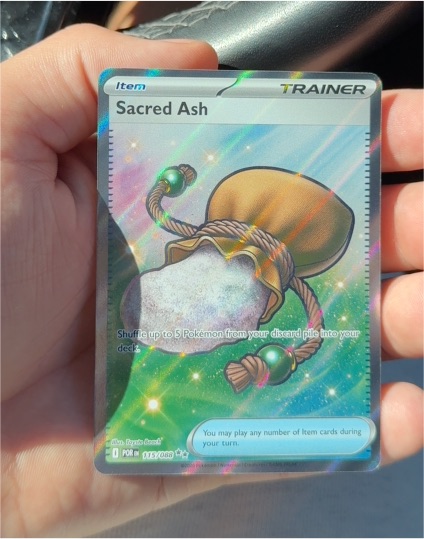 2022 Pokémon TCG Scarlet & Violet #115 Sacred Ash — front