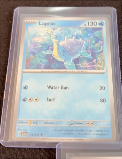 2024 Pokémon #031 Lapras — front
