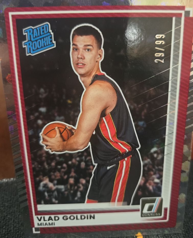 2025-26 Donruss #100 Vlad Goldin — front