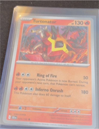 2024 Pokémon #025 Turtonator — front