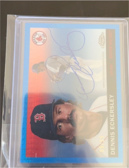 2025 Topps Chrome Platinum #CPA-DE Dennis Eckersley — front