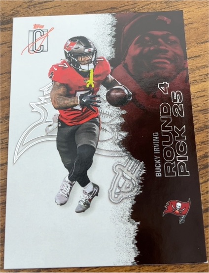 2024 Topps X NFL Debut #52 Bucky Irving — front
