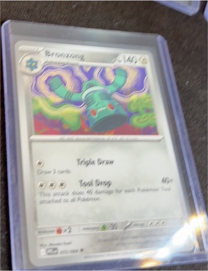 2023 Pokémon #072 Bronzong — front