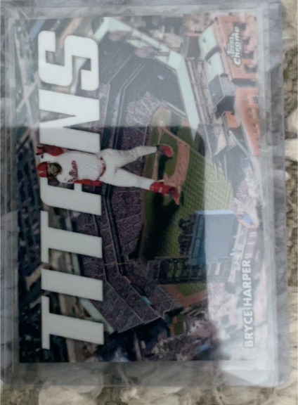 2023 Topps Chrome #CT-2 Bryce Harper Titans — front