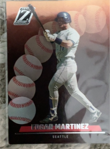 2023 Panini Chronicles Zenith #1 Edgar Martinez — front