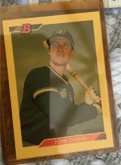 1992 Bowman #644 John Olerud — front