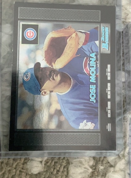 2000 Bowman #252 Jose Molina — front