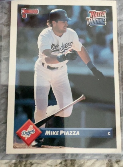 1992 Donruss #209 Mike Piazza — front