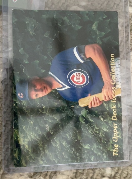 1993 Upper Deck #WI 8 Mark Grace Iooss Collection — front