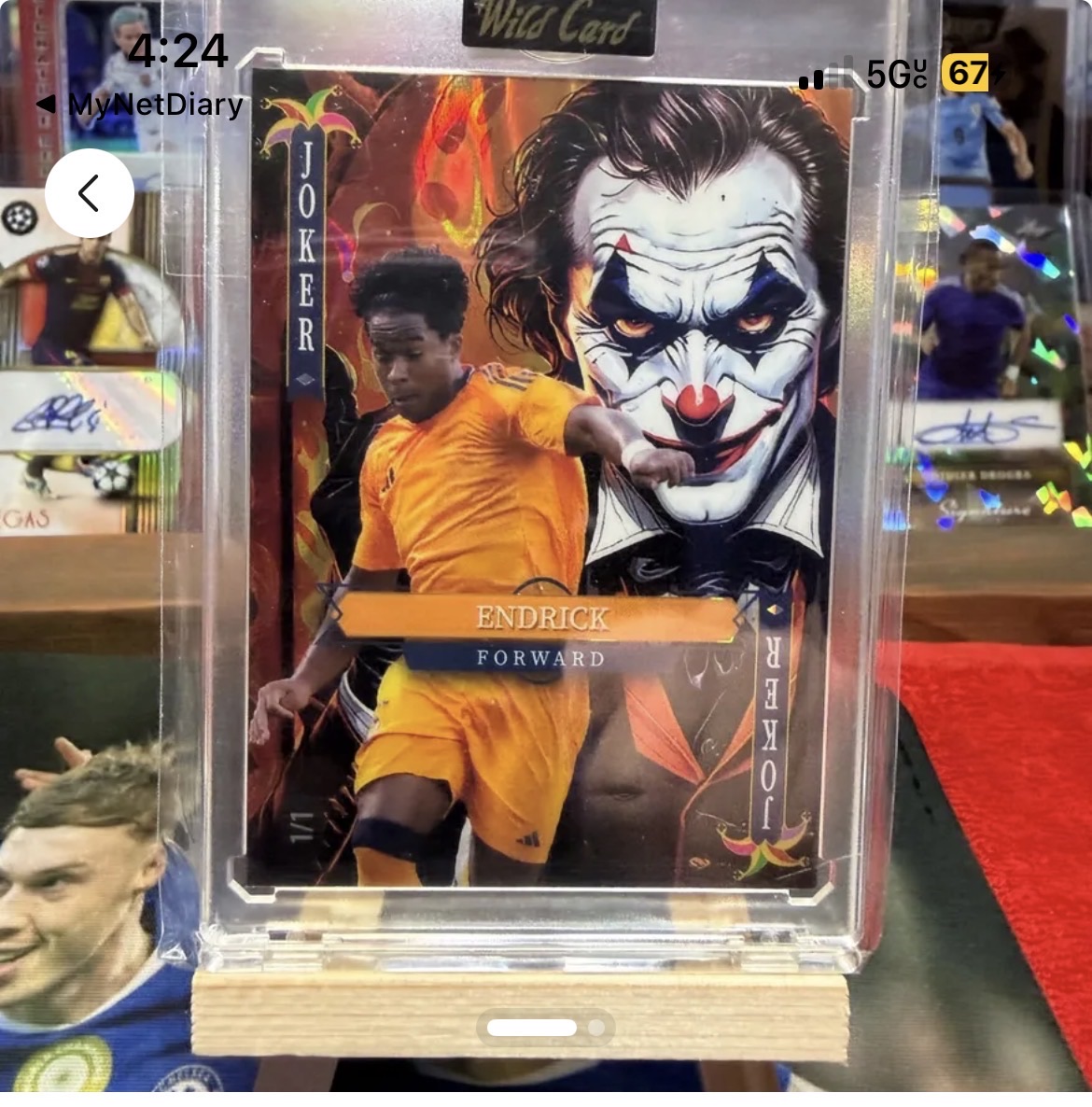 2025 Wild Card Joker Endrick — front