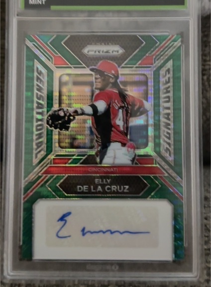 2024 Panini Prizm Sensational Signatures #SS-EDC Elly De La Cruz — front