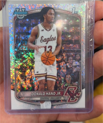 2025 Topps Bowman Chrome #BCP-57 Donald Hand Jr. — front