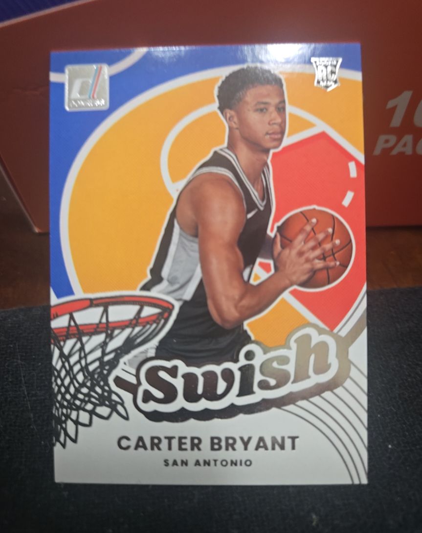 2025 Donruss #8 Carter Bryant Swish — front