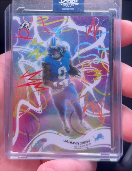 2025 Topps Resurgence #33 Jahmyr Gibbs — front