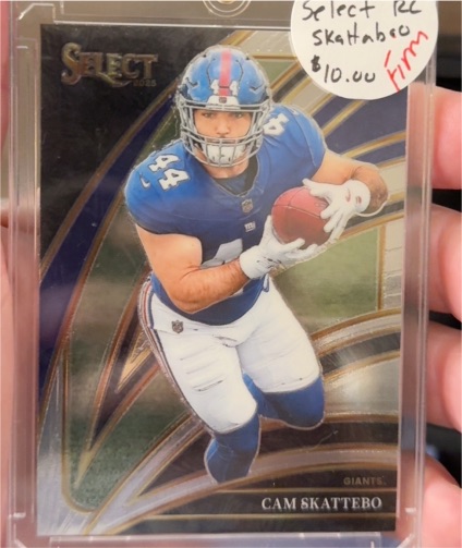 2025 Panini Select #294 Cam Skattebo — front