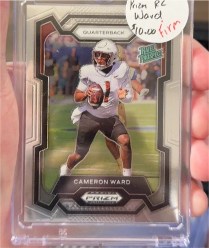 2024 Panini Prizm Draft Picks #199 Cameron Ward — front