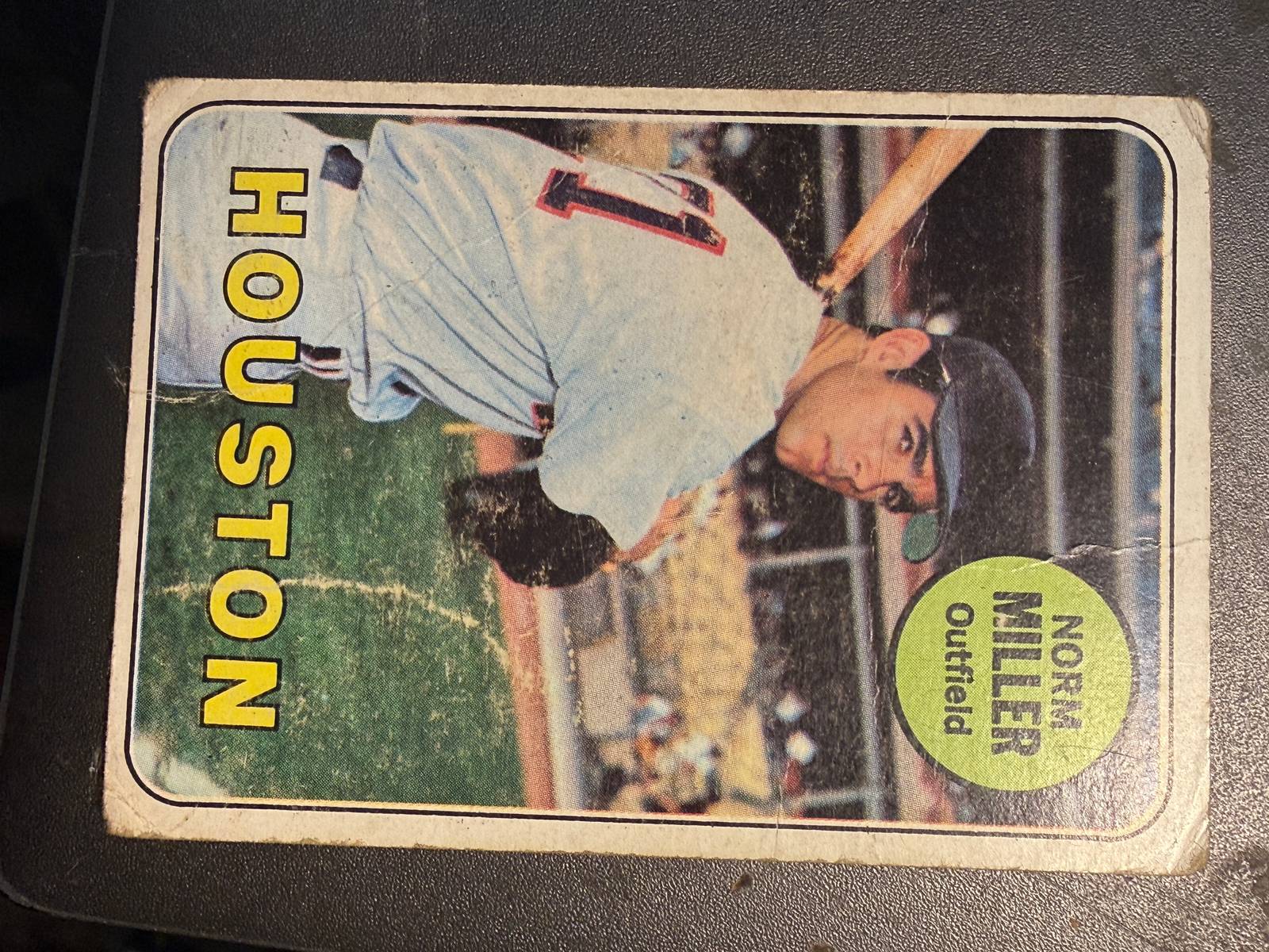 1969 Topps #76 Norm Miller — front