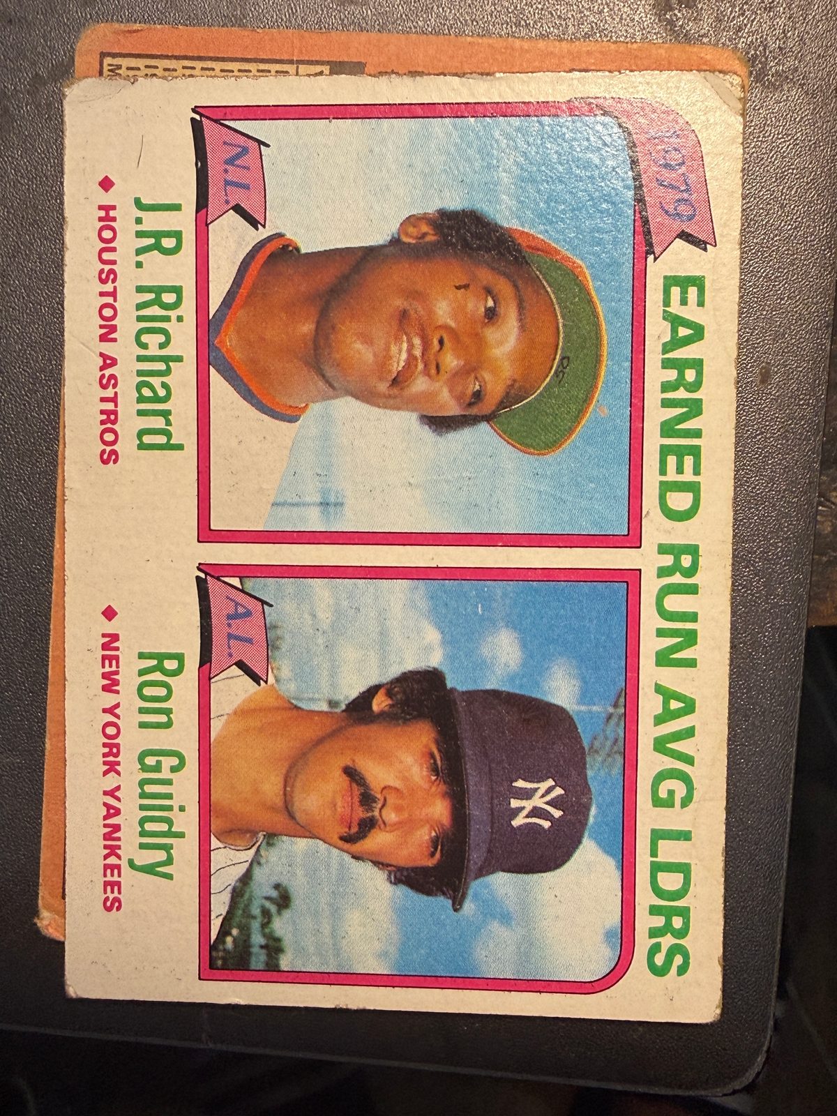 1980 Topps #207 J.R. Richard / Ron Guidry — front
