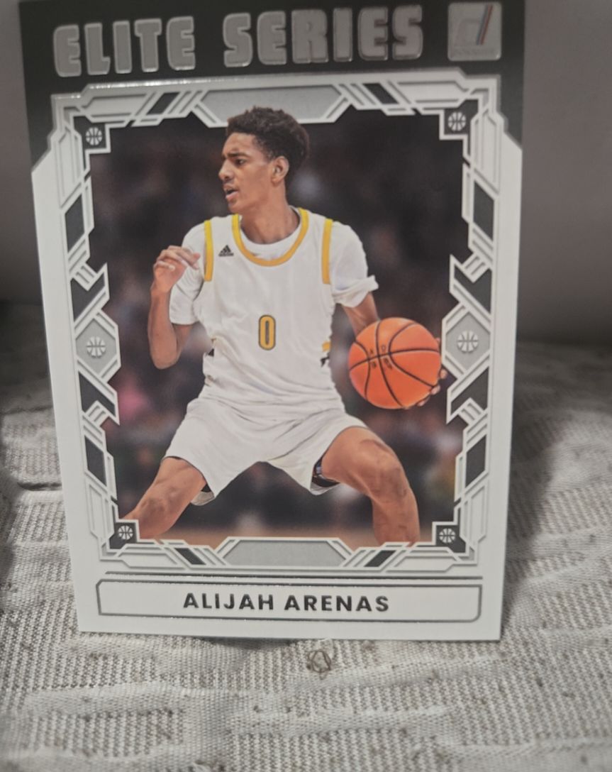 2025-26 Panini Donruss Elite Series #8 Alijah Arenas — front
