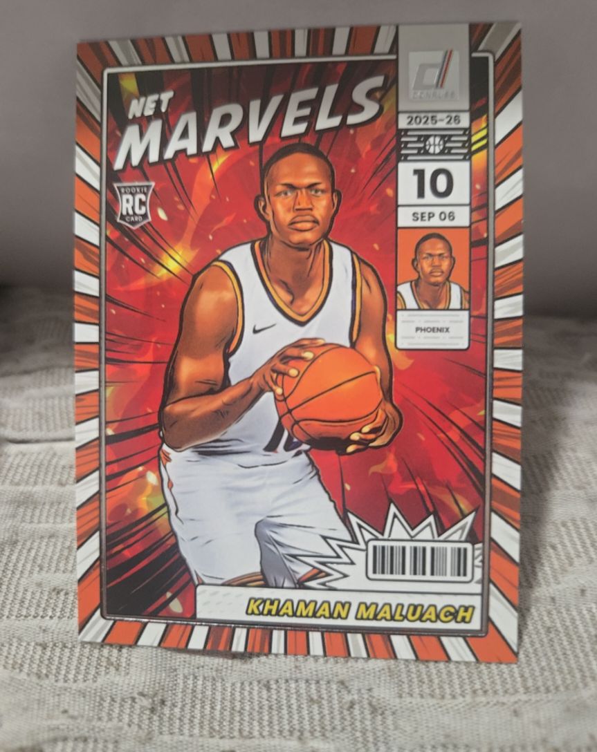 2025-26 Panini Donruss Net Marvels #17 Khaman Maluach — front