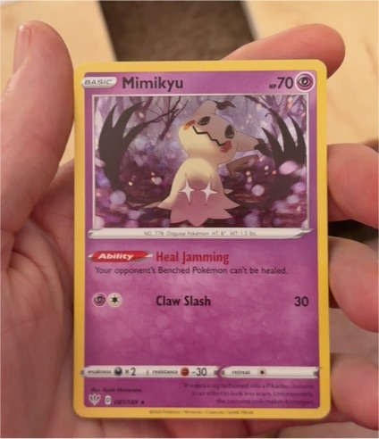 2020 Pokémon #081 Mimikyu — front