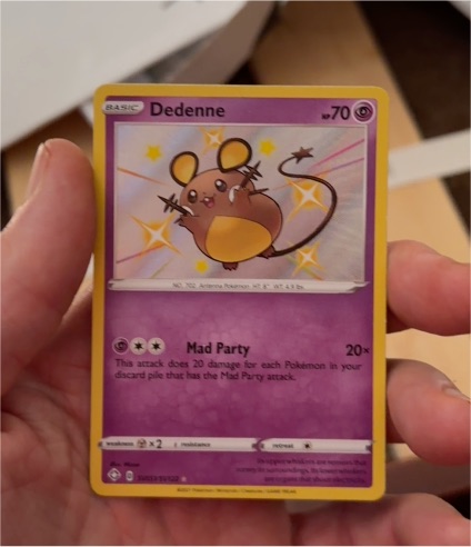 2021 Pokémon Shining Fates #SV051 Dedenne — front