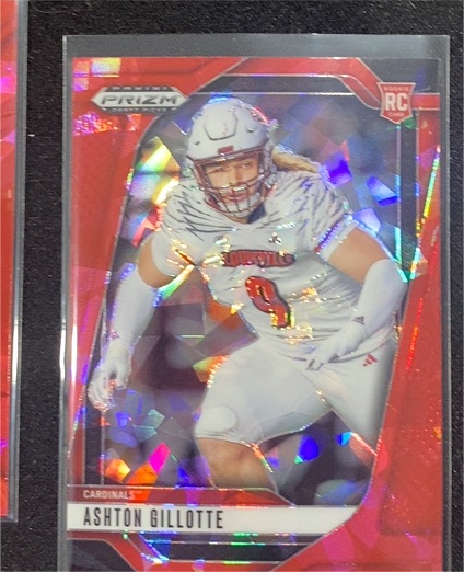 2025 Panini Prizm Draft Picks #48 Ashton Gillotte — front