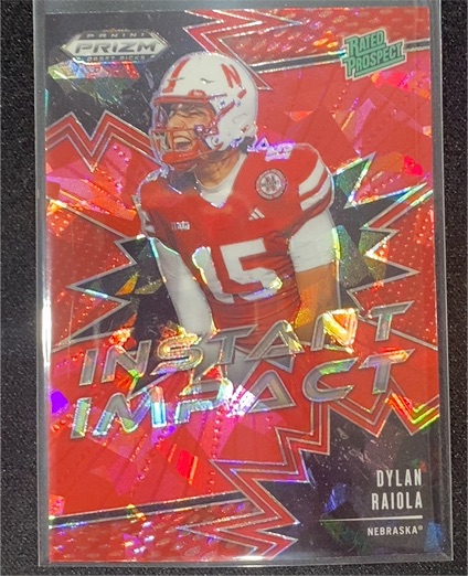 2025 Panini Prizm Draft Picks #II-DRA Dylan Raiola Instant Impact — front
