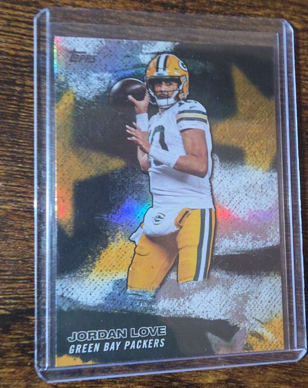 2026 Topps Flagship Star of The NFL Crackle Foil #NFLS-13 Jordan Love — front