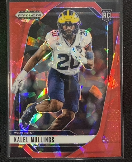 2025 Panini Prizm Draft Picks #64 Kalel Mullings — front